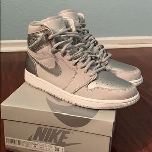 Jordan 1 Japan Metallic Silver
